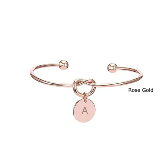 

2020 new simple fashion jewelry bracelet popular open creative letter bracelet