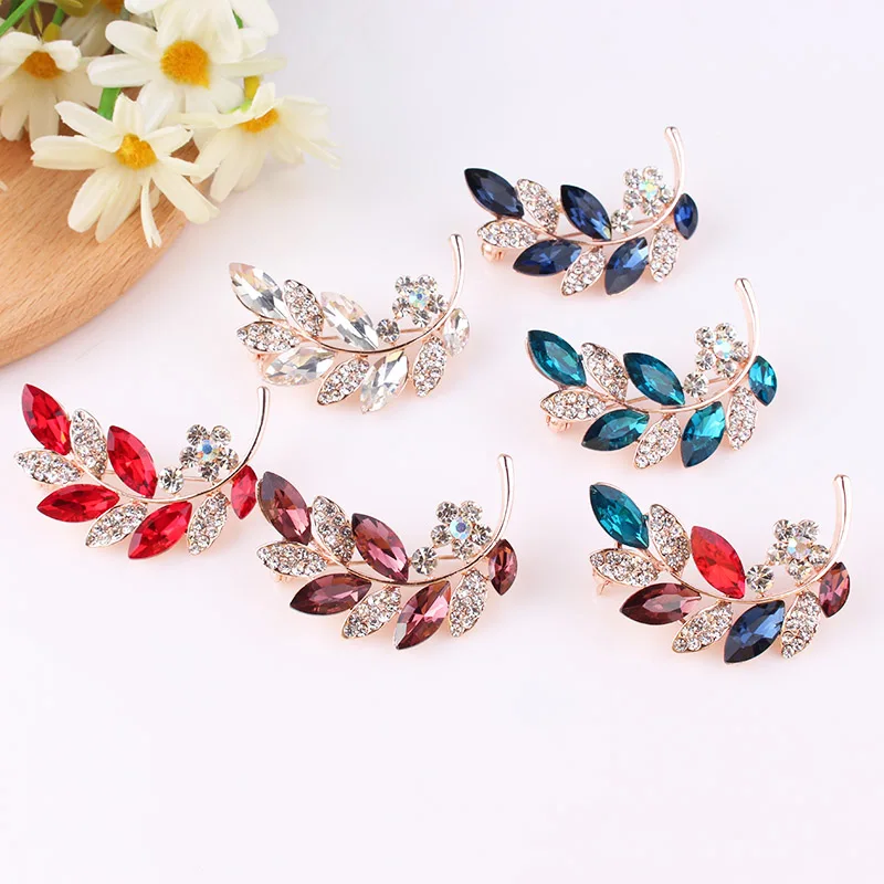 Брошь женская/Мужская из цинкового сплава и розового золота | Украшения