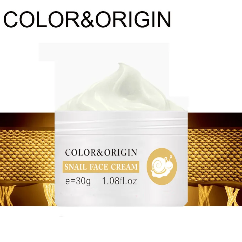 Цвет и источник Улитка отбеливающая эссенция крем с гиалуроновой кислотой лица