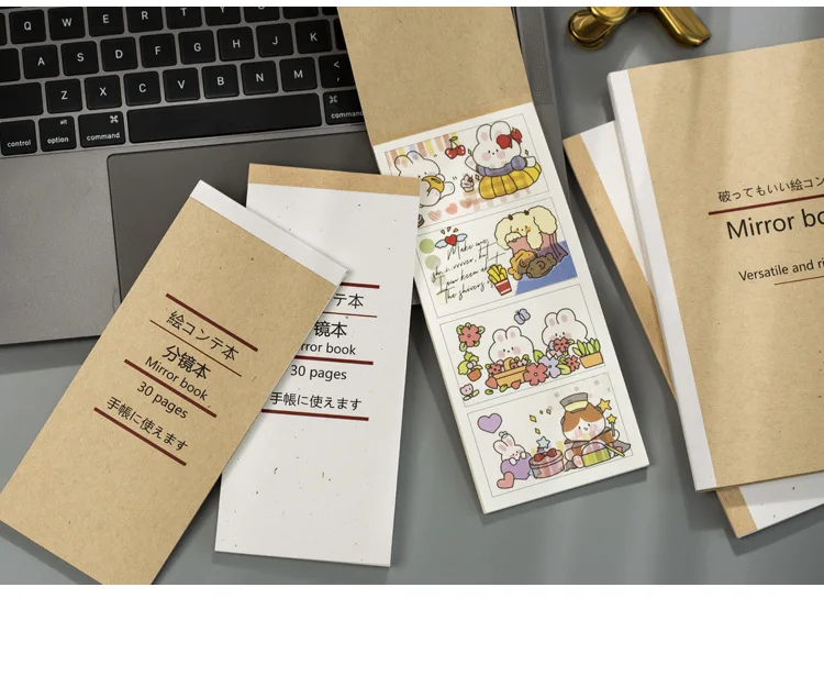 

Eral simple design in Japan cartoon creation books, Multiple pictures The draft of design creativity, Set of 4 Sizes
