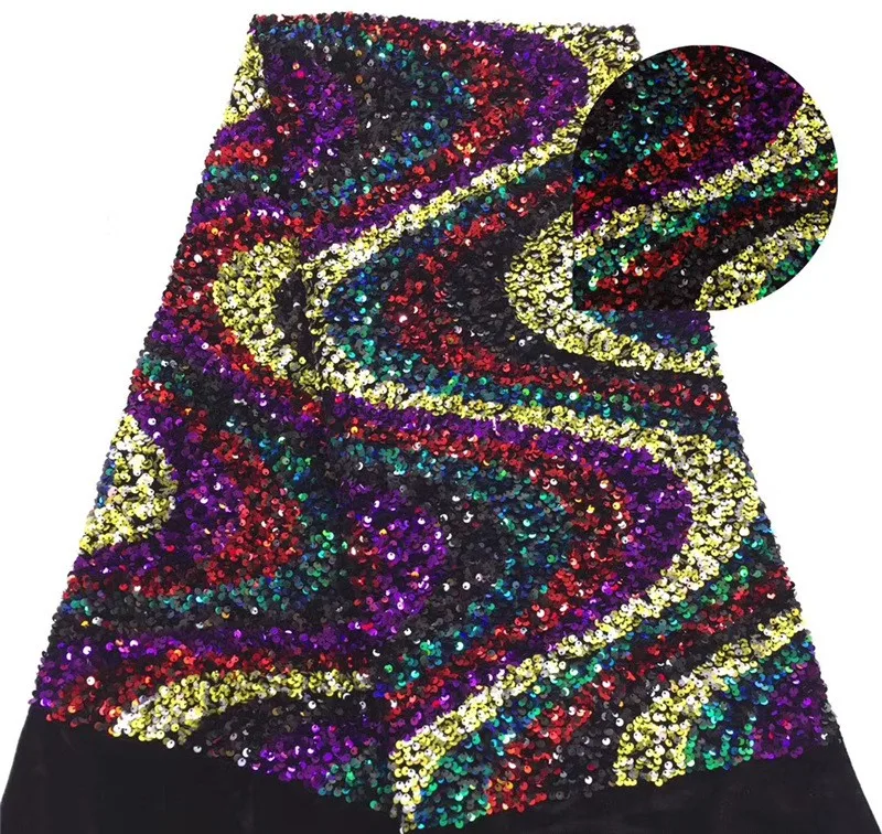 Африканский кружевной тюль с пайетками ткань 2020 высокое качество материал