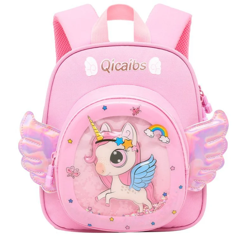 

Children Schoolbags In Kindergarten Unicorn Whale Boys Girls Baby School Anime Backpack 1-3-6 Years Old Lovely Bag