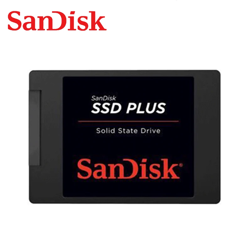 Внутренний твердотельный жесткий диск SanDisk SSD PLUS 480 ГБ 240 120 SATA III 2 5 &quotжесткий для