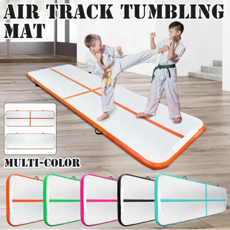 Быстрая доставка маленький надувной воздушный трек 13 футов гимнастический