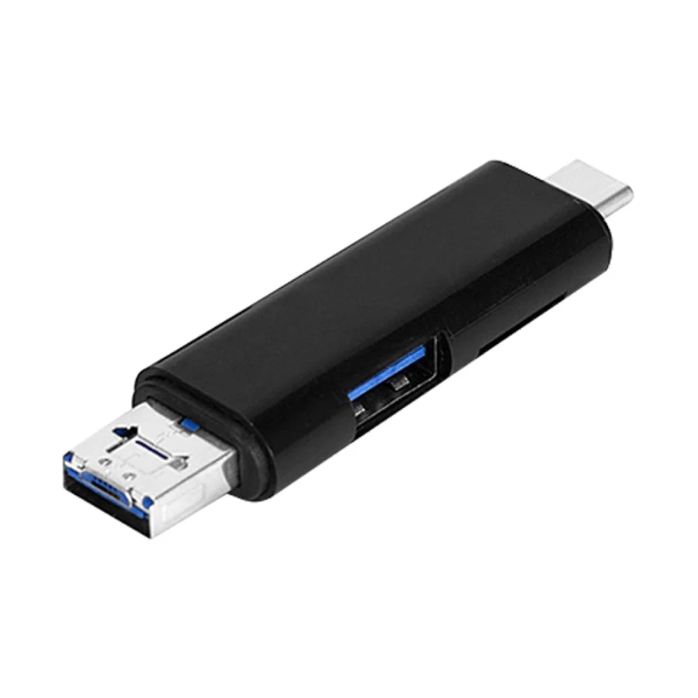 Многофункциональный Micro USB 2,0 тип-c TF цифровой считыватель карт OTG адаптер для Android телефона ноутбука Macbook