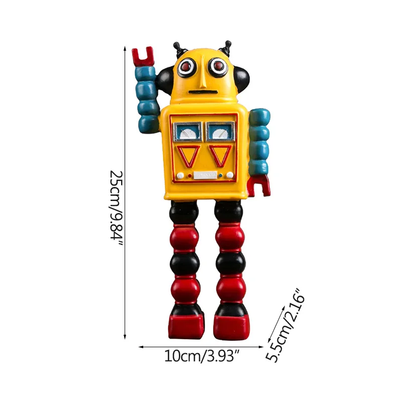 Ремесла ручной работы для украшения дома аксессуары ретро робот миниатюрная