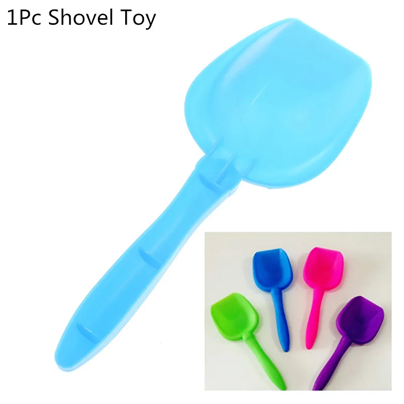 

1PC Kids Scoop Toy Assorted Colours Summer Beach Toy Random Color Children's Plastic Sand Shovel Beach Spade
