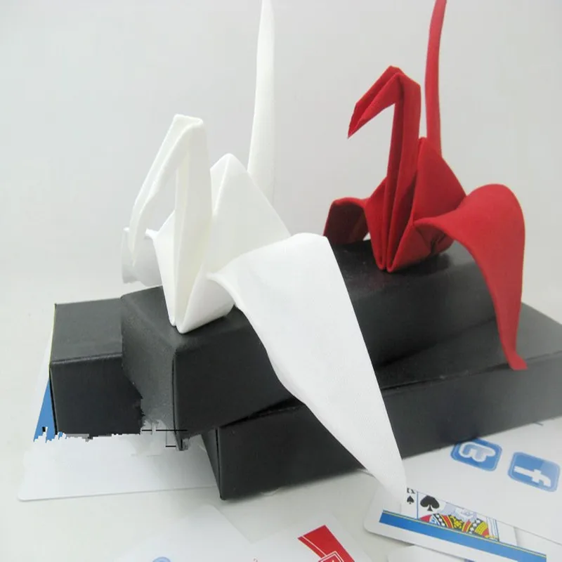 Набор из 2 кранов Magic (оригами Magic) магический трюк бумажный кран реквизит уличные