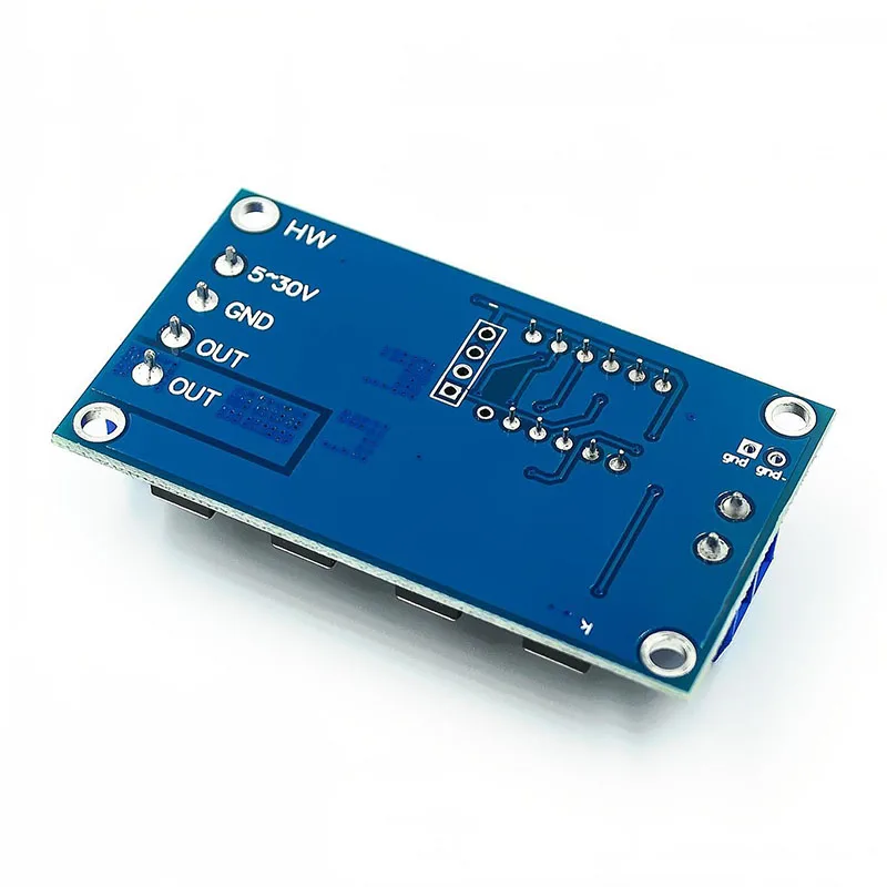 DC 12V 24V двойной МОП-светодиодный цифровой реле задержки времени цикл запуска