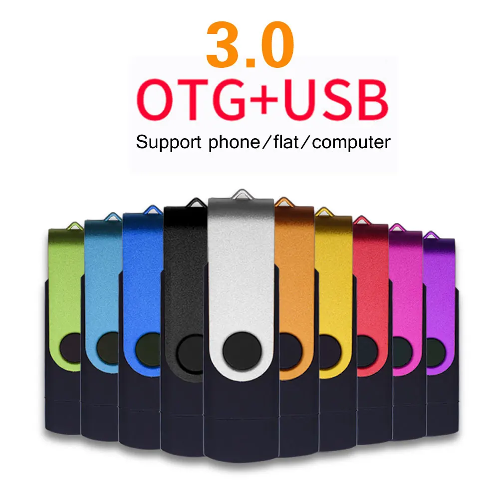 Высокоскоростной металлический флеш накопитель USB 3 0 OTG флешка на 128 ГБ 64 Usb 32 диск