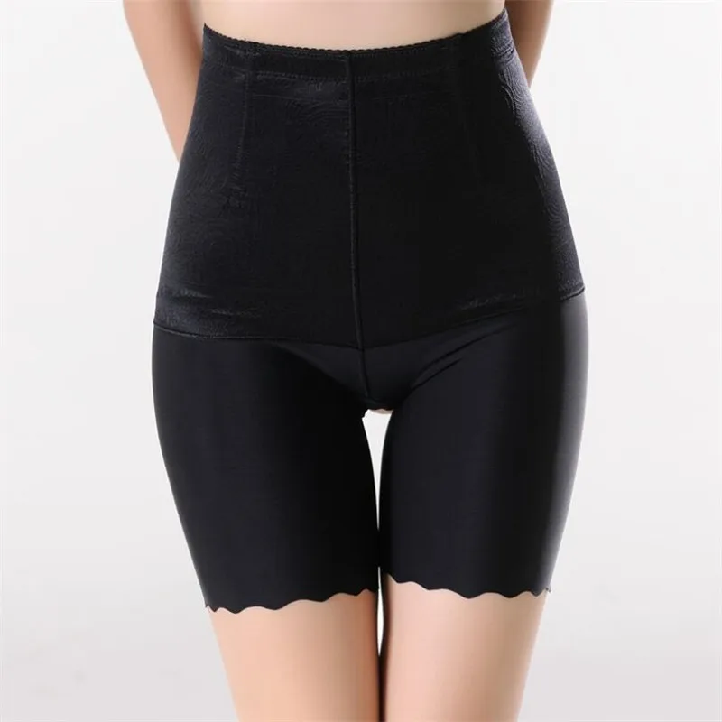 

New Women's High Waist Seamless Tummy Control Pant Fat Burning Modeling Strap Body Shaper Thigh Corset Trainer Shorts