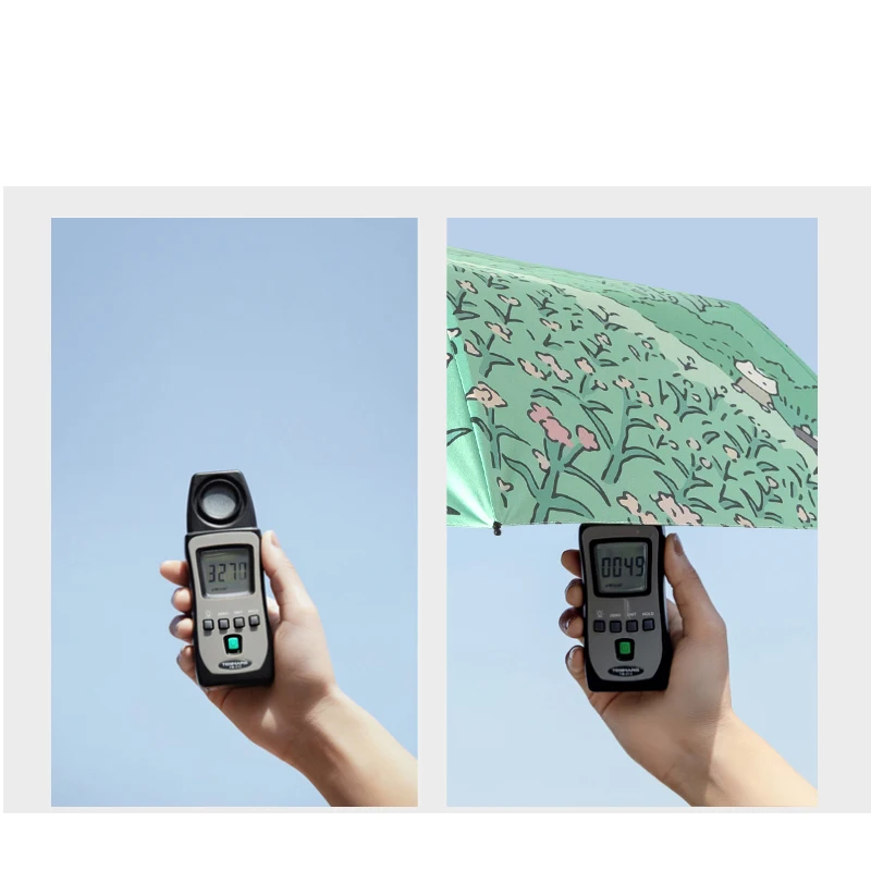 Женский зонт ветрозащитные солнцезащитные зонты для девушек складной с защитой