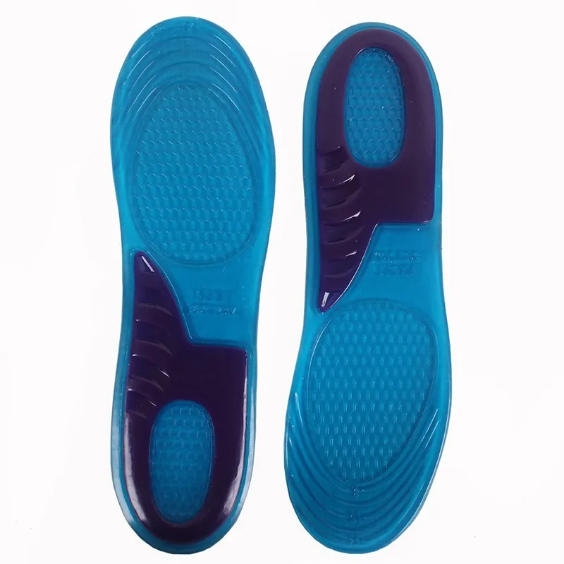 

Silicone Gel Sneaker Insoles For Outdoor Sports Running Soft Breathable Massaging Shoes Pads Arch Support Insole Men Women