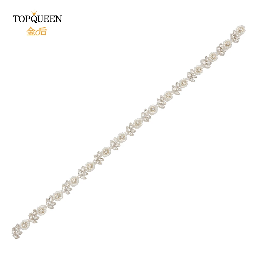 TOPQUEEN S101A пояса с кристаллами драгоценный пояс хрустальные свадебные ремни свадебные платья estra ширина Свадебные платья Пояс цветы девушка