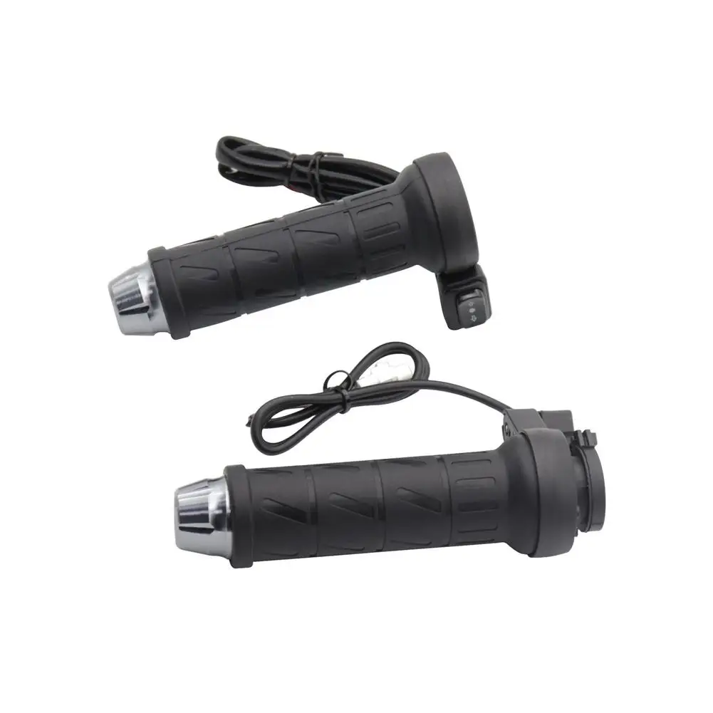 

Black 22mm Motos Motorcycle Handlebar Electric Hot Heated Grips Handle Handlebar Warmer Winter Motorcycle Heating Grips