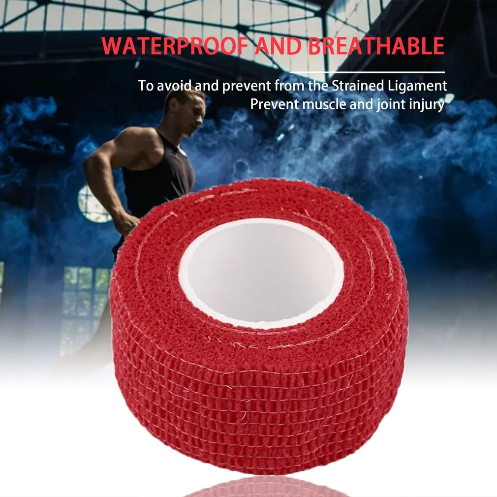 

New Arrival 2.5cm*4.5m Self-Adhering Bandage Wraps Elastic Adhesive First Aid Tape Stretch Braces & Supports