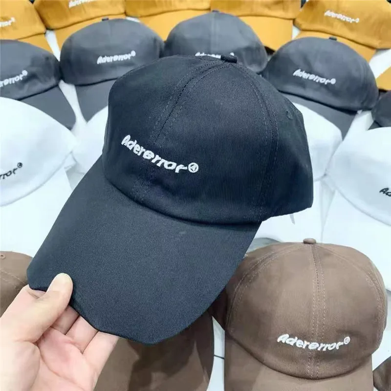 Hip-Hop Streetwear Embroidery Adererror Baseball Cap Men Women Top Quality Adjustable Curved Brim Ader Error Hat