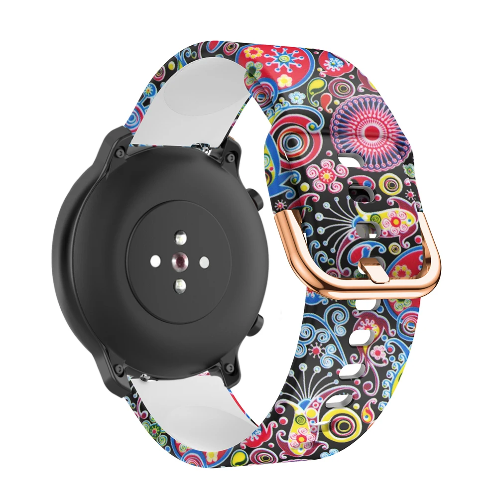 20 мм спортивный силиконовый ремешок для Xiaomi Huami Amazfit GTR 42 мм/GTS/Bip Lite браслет сменный Браслет Correa