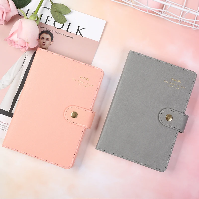 2020 милый Макарон кожаный школьный ученик мультфильм планировщик повестки дня