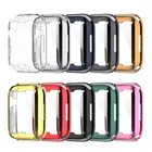 Мягкий ремешок из ТПУ для Apple Watch 7, спортивный ремешок, туристический ремешок для Apple Watch 7, 41 мм, 45 мм, сменный гальванический защитный ремешок