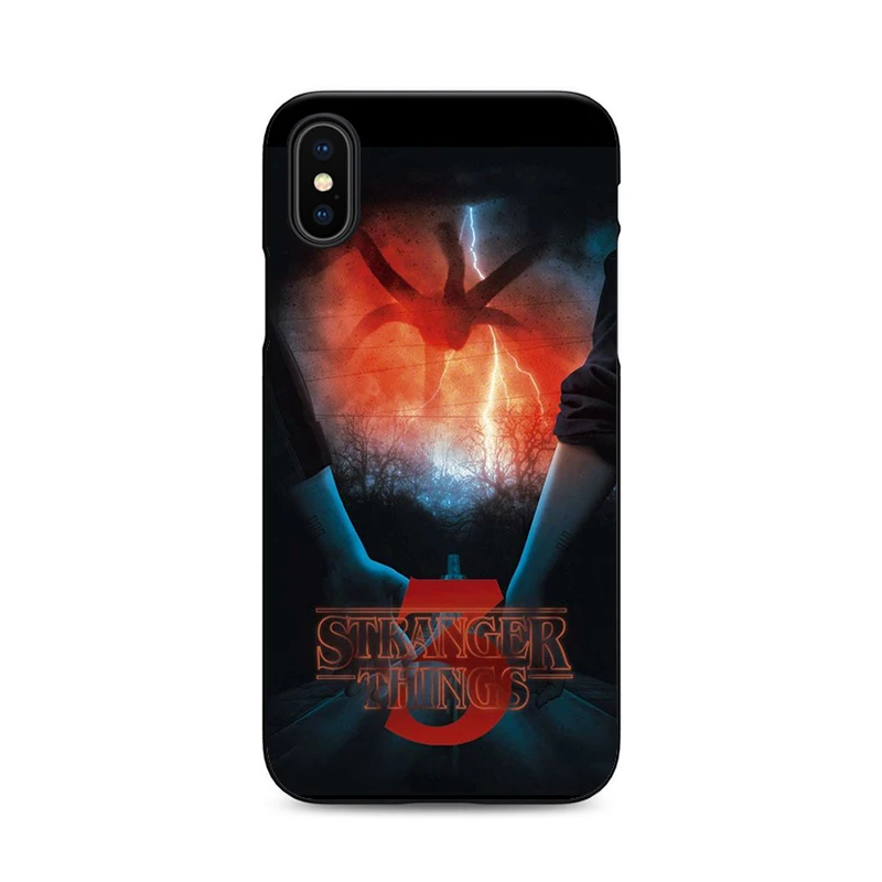 Необычные вещи Сезон 3 чехол для телефона для iPhone X XR XS MAX 6 7 8 plus 5 5S 6s se для Apple мягкий силиконовый черный чехол