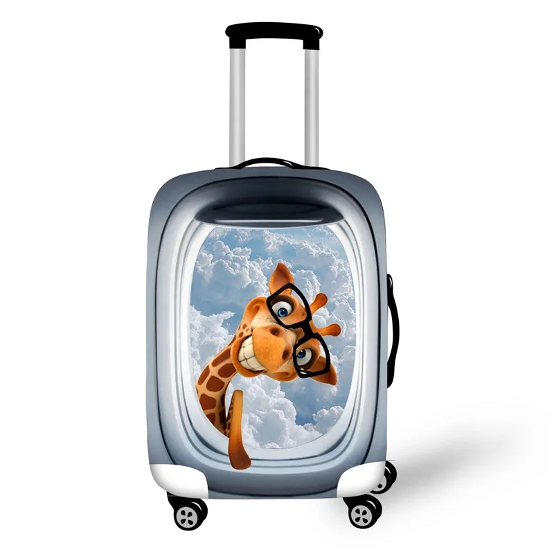 3D космический дорожный Багаж защитный чехол Чемодан Аксессуары для путешествий