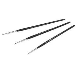 Кисть с тонкой ручкой, нейлоновая кисть, очень тонкая ручка с крючком, инструменты для рисования хобби