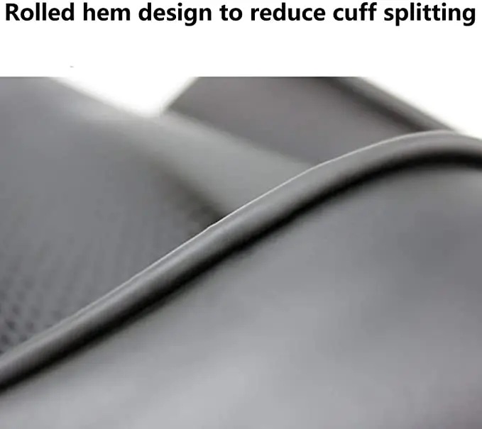 Перчатки HOLDWIN черные устойчивые к кислотам и щелочам коррозии кислотостойкие для