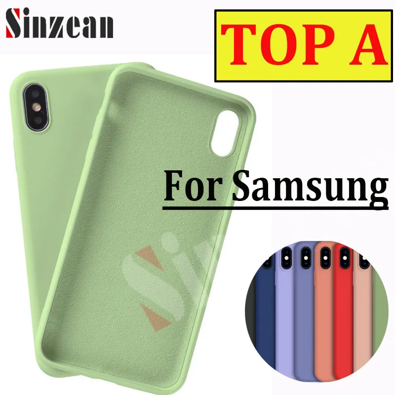 Для samsung S10 Plus/S10E/S8 Plus/S9 Plus/Note 8/Note 9/Note 10 Pro против царапин жидкий силиконовый гель