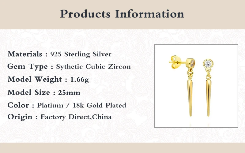 

BOAKO Pendientes 925