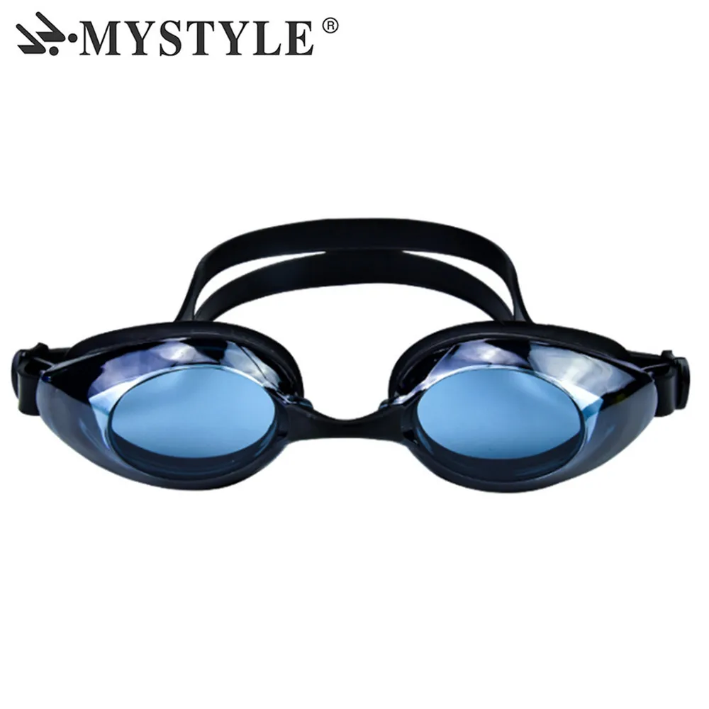 Унисекс плавательные очки Анти туман УФ для мужчин переносица Регулируемая