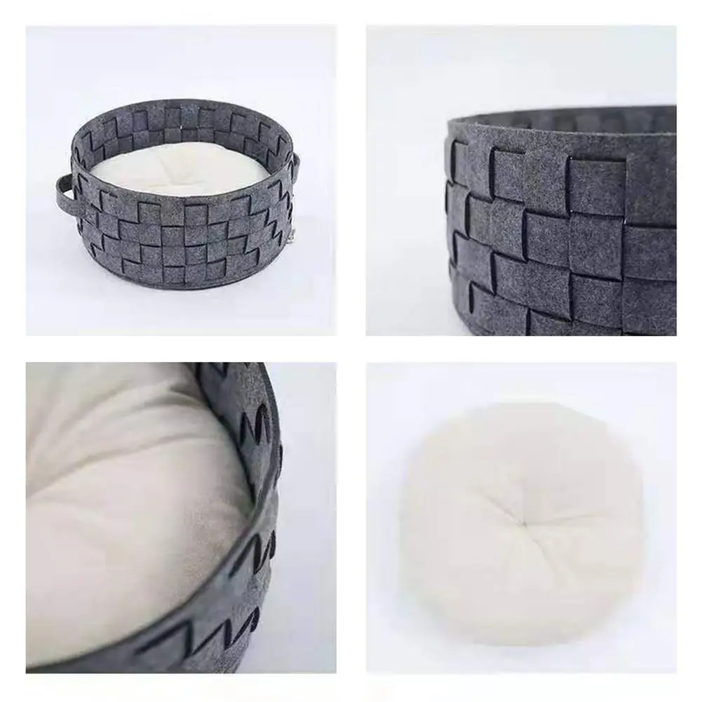 

Soft Pet Bed Cat Cushion Bed Soft Comfortable Pet Nest Kitten Sleeping Beds Sofa Cushion For Sleeping Supplies