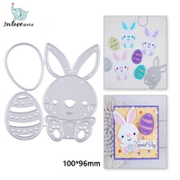 inlovearts eggs metal cutting dies cut die mold easter rabbit decoration scrapbook paper craft knife mould blade punch stencils