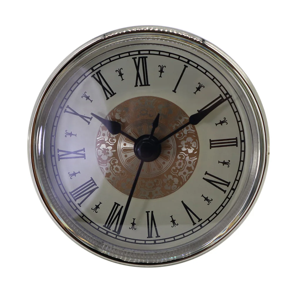 Quartz Watch Quartz Movement with Gold Rim And Roman Numeral for Crystal,