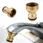 Латунный резьбовой шланг M22 M24, стандартный быстроразъемный соединитель для сада