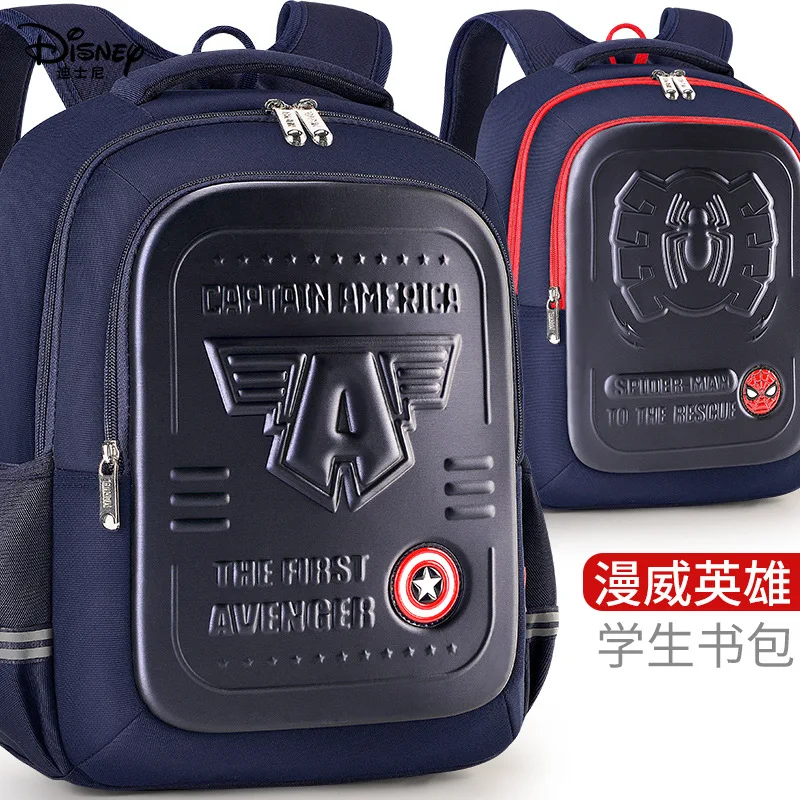 Оригинальный школьный портфель Disney Железный человек легкий подарок на день