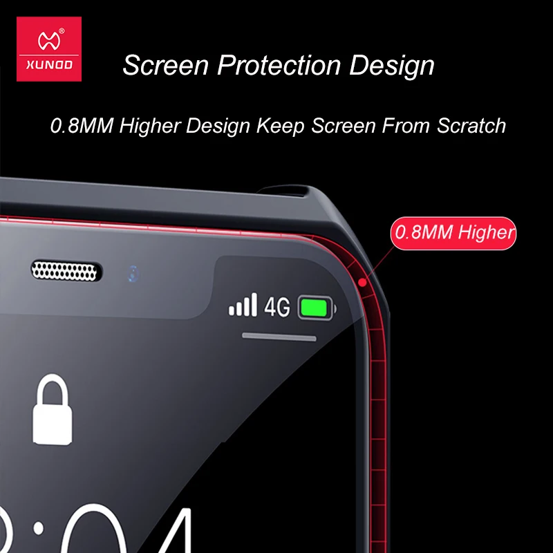Чехол для iPhone 11 12 Pro Max противоударный чехол с подушкой безопасности Xundd SE XSmax XR XS X 8