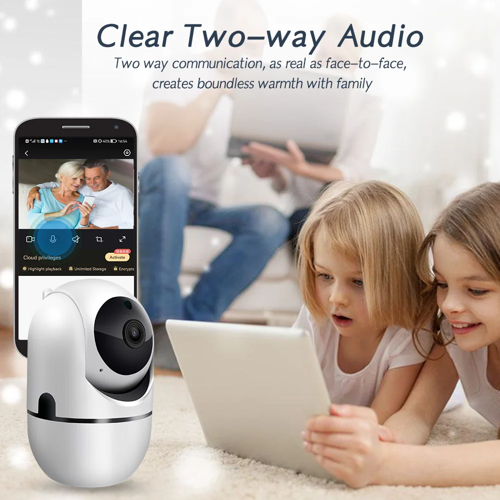 IP-камера MULO для системы видеонаблюдения Wi-Fi 1080P | Безопасность и защита
