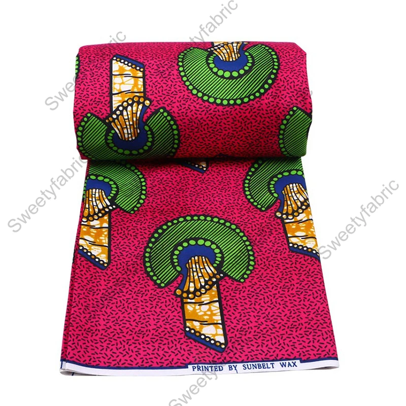 Африканские ткани из 100% полиэстера воск высокое качество принт Анкара