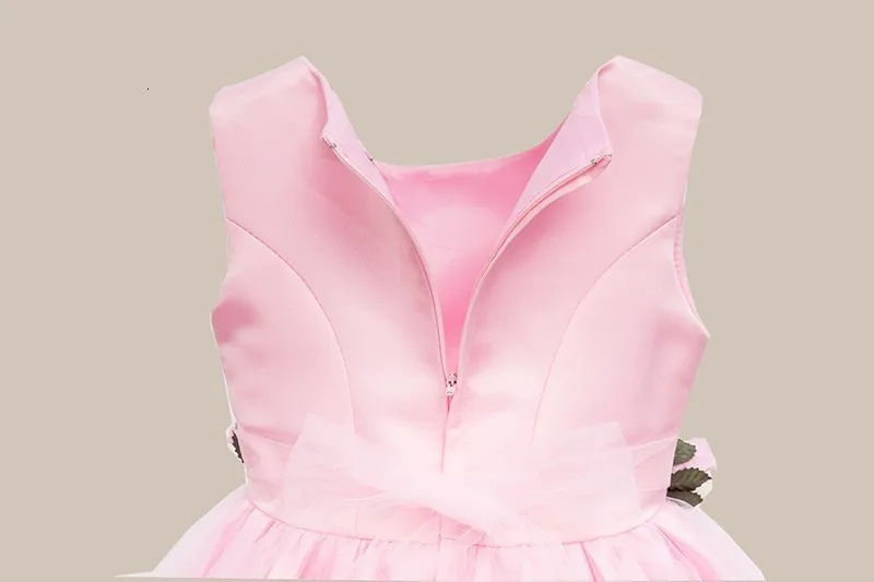 VIMIKID/Новинка; модное платье с блестками и цветочным рисунком для вечеринки, дня рождения, свадьбы; одежда принцессы для маленьких девочек; Детские платья