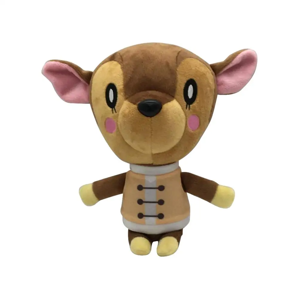 

21cm Animal Crossing New Leaf Dolls Tom Nook Shizue Isabelle KK Slider Plush Toy Soft Stuffed Cute Cartoon Doll Toys Kids Gift