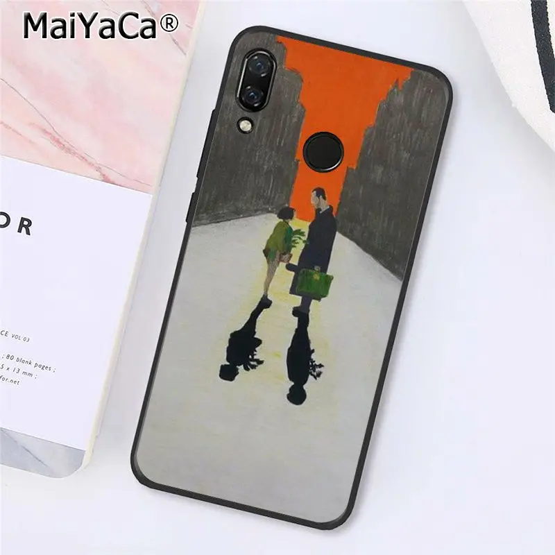 MaiYaCa Leon Matilda Натали Портман фильм плакат чехол для телефона Xiaomi Redmi8 4X 6A 9 8A Note8T 5Plus