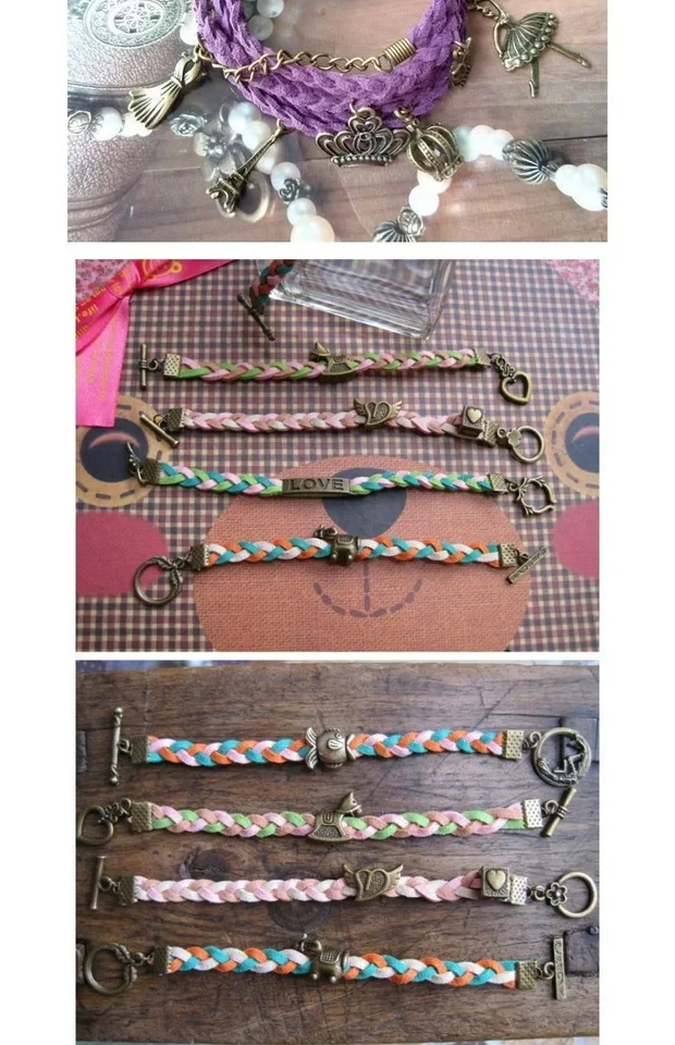 Плетеный кожаный ремень из искусственной замши 5 ярдов/партия 3 мм | Дом и сад