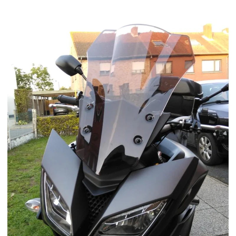 

Лобовое стекло с двойным пузырьком для мотоцикла, ветровое стекло для Yamaha FJ 09 FJ09 MT09 MT-09 Tracer 900 2015, черный дымчатый