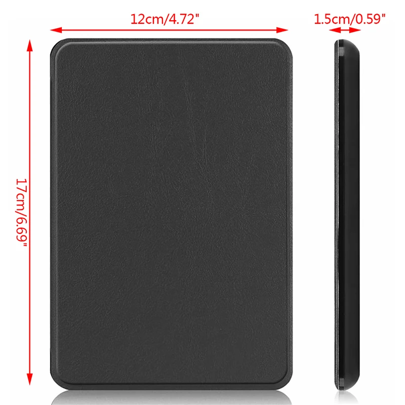 

Smart Magnetic Folding Flip Leather Folio Stand Book Case Cover For KPW4 10th