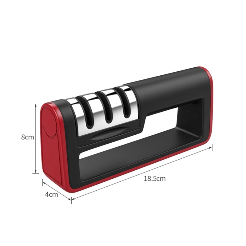 

Professional Knife Sharpener 3 Stages Kitchen Sharpening Stone Grinder knives Whetstone Tungsten Diamond Ceramic Sharpener Tool