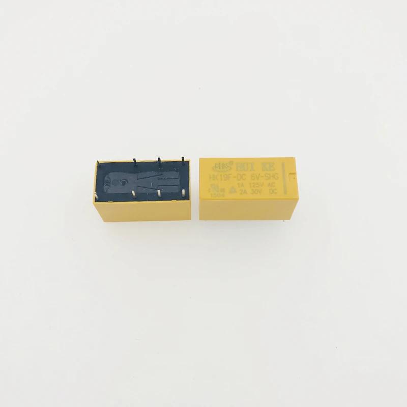 50 шт./лот Сигнальное реле HK19F DC3V DC5V DC6V DC9V DC12V DC24V SHG 1A 125AVC 30VDC 8PIN|signal relay|relay 50pcsrelay 12v 8pin |