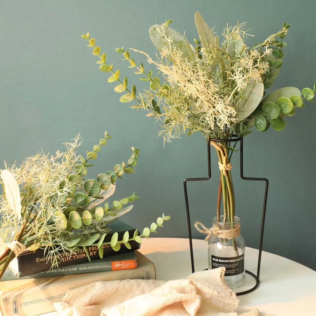 

Artificial Leaf Plant Floral Plant Tree Branch Green Wedding Home Decor High Quality Fake Flower Party Room Decoration Indoor