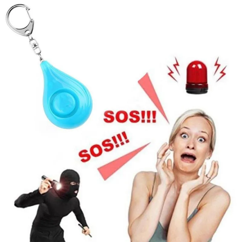 Портативная персональная Громкая сигнализация сирена песнь безопасный звук