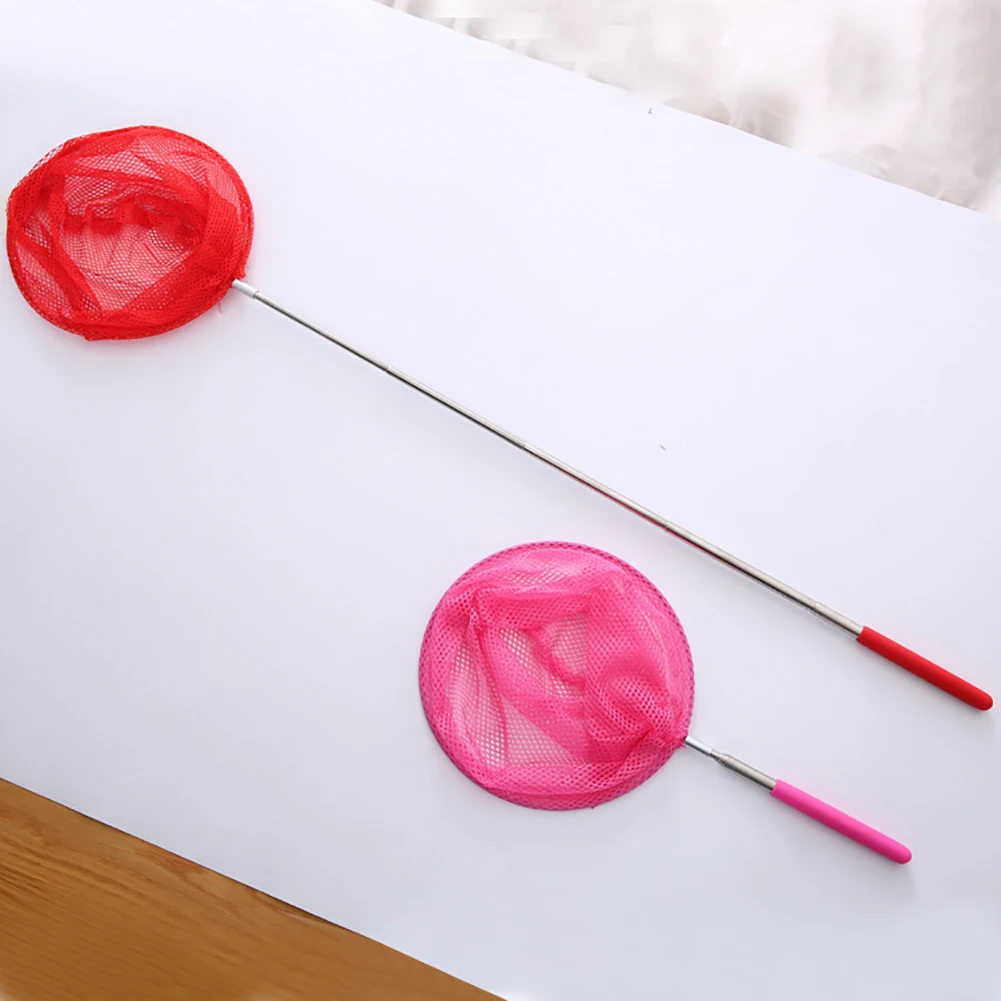 Kids Telescopic Catching Bugs Butterfly Mesh Net with Anti Slip Grip Fishing Toy Children's bamboo fishing nets Catch insect net | Игрушки